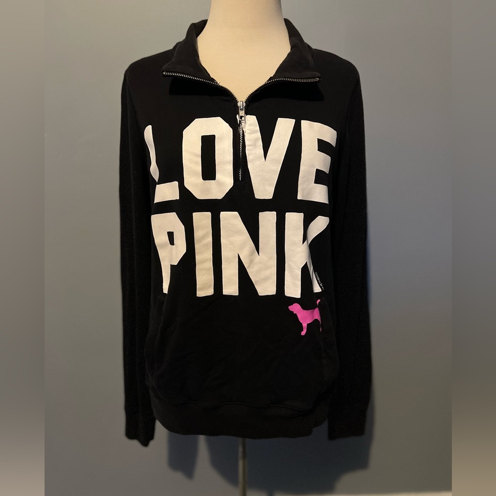 PINK zip sweater